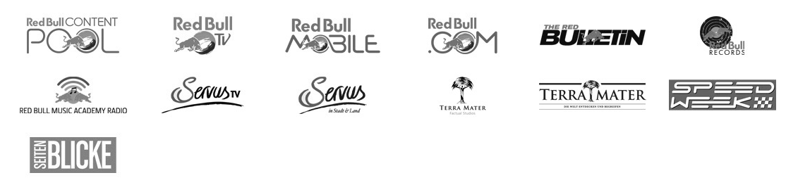 Productos de la marca holding Redbull.