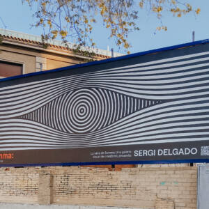 La Valla de Summa por Sergi Delgado en la calle Badajoz de Barcelona
