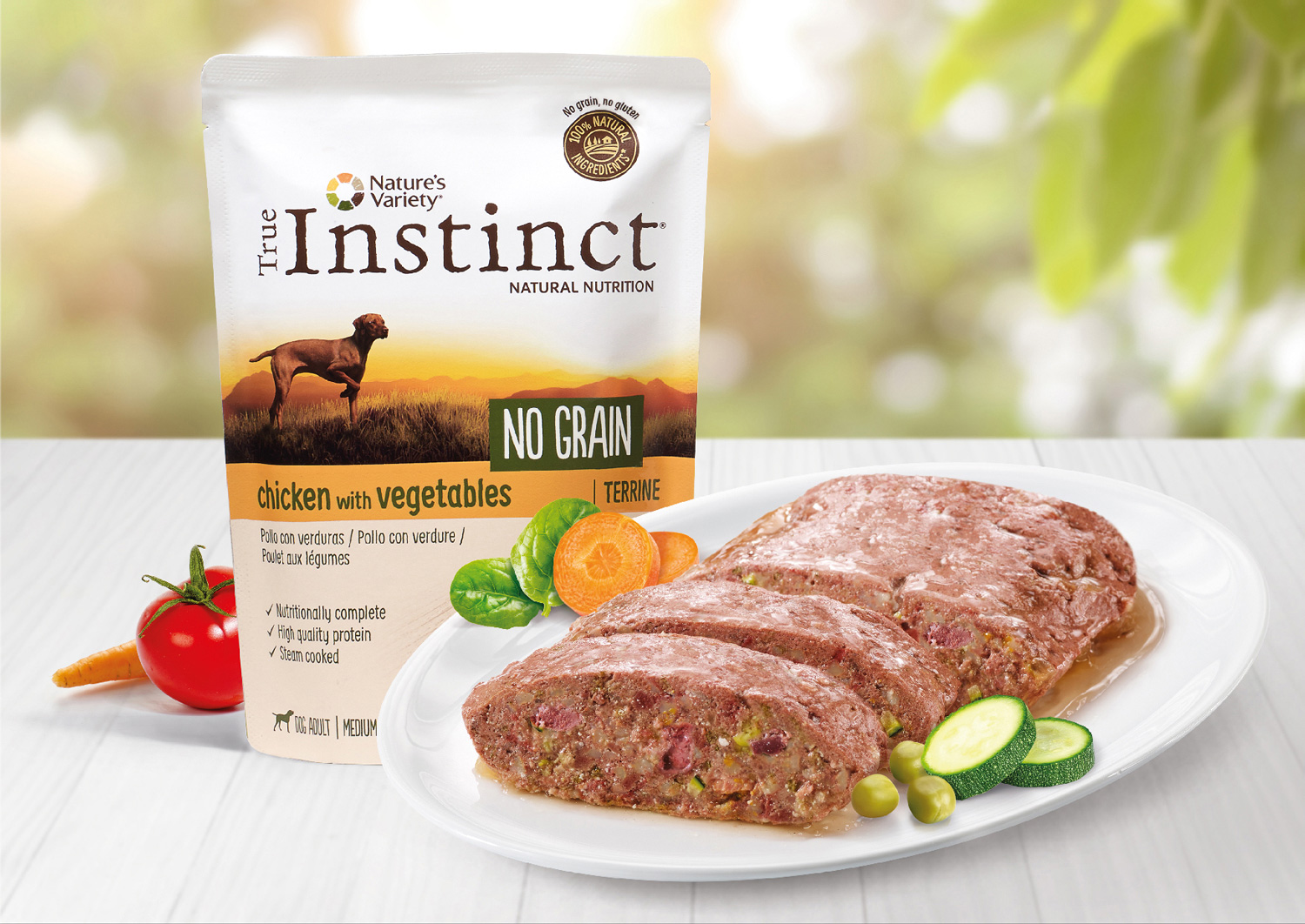 No grain Wet food